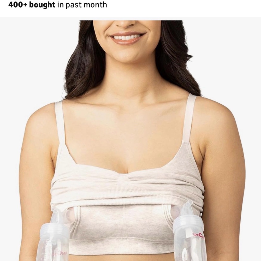 Kindred Bravely Nursing & Pumping Bra in Light Beige